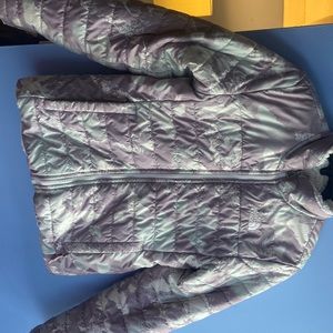 A north face winter jacket with fleece lining